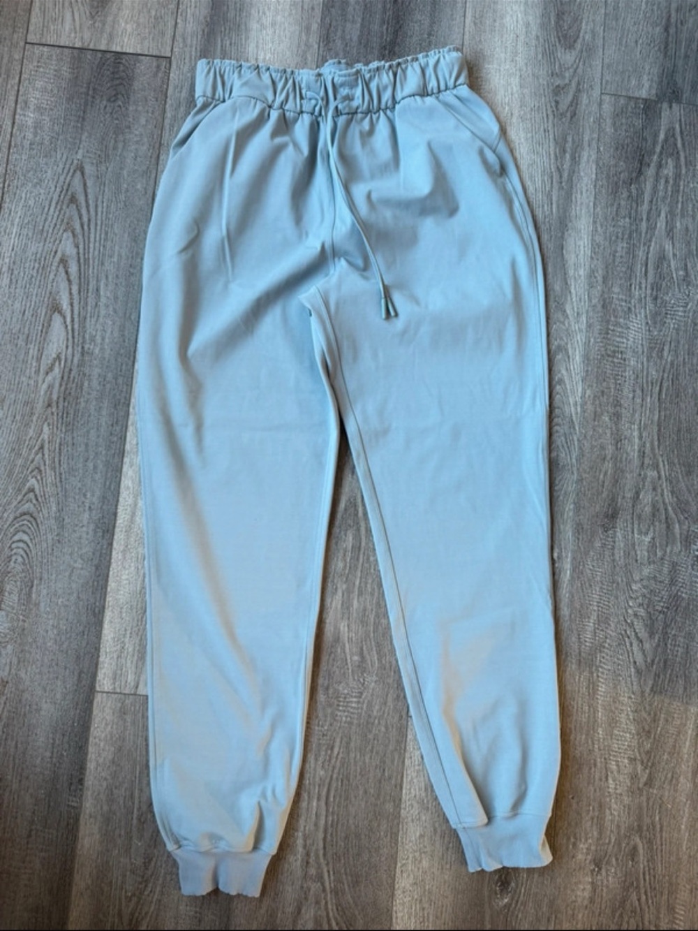 Lululemon High-Rise Light Blue Drawstring Jogger Leggings